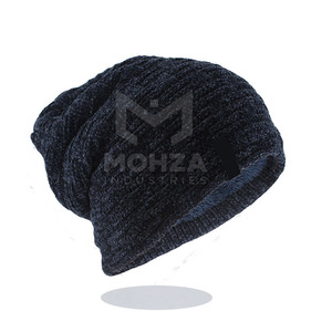 Gorro de Invierno de Alta Calidad al por Mayor, con Logotipo Personalizado Impreso, Transpirable, Jacquard, Unisex, Ajustable, de Algodón/Lana - Product Image 3