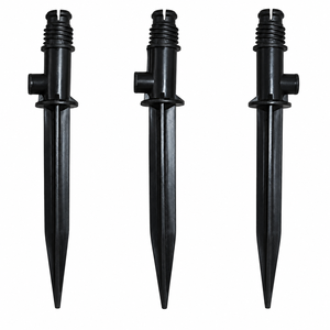 Raccord de tuyau d'arrosage en plastique vierge 8mm/12mm/13mm à raccord cannelé pour l'irrigation agricole certifié ISO, facile à installer - Product Image 1