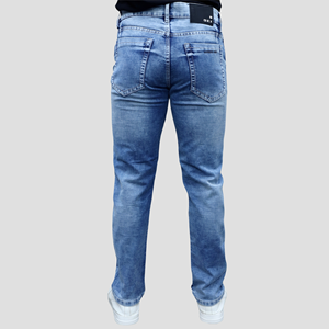 Jeans bleus GEX Regular de haute qualité pour hommes - Product Image 4