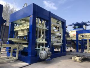 Mesin pembuat bata QT10-15 hidrolik sepenuhnya otomatis mesin pembuat blok beton di Afrika - Product Image 5