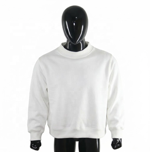 Sweat-shirt décontracté en maille pour femme, qualité supérieure, polyester/coton, coupe oversize, col montant, manches longues, logo frontal - Product Image 3