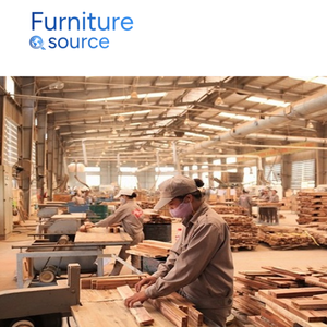 Lit en manguier en bois massif California King de haute qualité Design moderne OEM/ODM Vietnam Plate-forme de tête de lit souple directe d'usine Vente en gros - Product Image 6