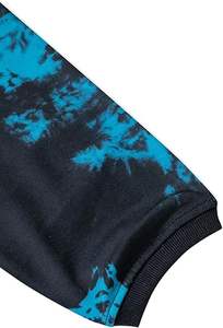 เสื้อฮู้ดผู้หญิง เสื้อสเวตเตอร์แขนยาวพิมพ์ลายกราฟิก เสื้อเชิ้ตทรงหลวม สีดำ ขนาดเล็ก - Product Image 4