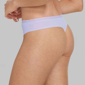 Culottes et strings taille haute en coton respirant sans couture pour femmes grandes tailles – Doux et confortable au quotidien avec logo - Product Image 5