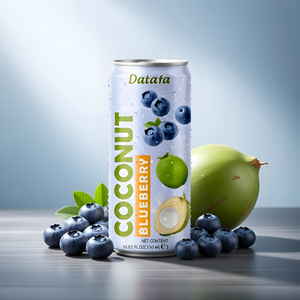 Agua de Coco 100% Natural Tropical con Jugo de Arándanos, Bebida de Frutas y Vegetales OEM, Sabor Vietnamita, Pura y Natural - Product Image 1
