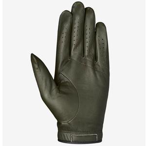 Paire de gants de golf en cuir synthétique blanc et bleu roi, antidérapants, ultra doux, à motif pois, vente en gros - Product Image 2