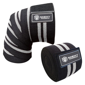 Top Quality Weightlifting <b>Knee</b> Wraps Custom Logo Elastic Bodybuilding Powerlifting Weightlifting <b>Knee</b> Wraps Available. - Product Image 4