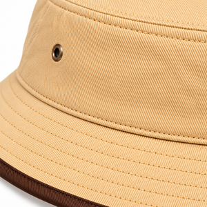 Chapeau Bob Brodé Iota-Phi-Theta Beige Marron avec Logo Lettres Grecques 1963, Large Bord, Protection Solaire Extérieure, Chapeau de Pêcheur - Product Image 5