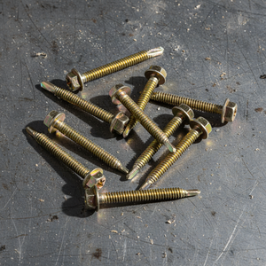 Heavy Duty Roofing Construction Fasteners - Inch Standard Hex Self-Drilling Screws Class 8 - Product Image 1