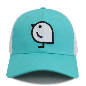 Trucker <b>Cap</b> Sublimation Transfer Print Cartoon Bird Design 6-Panel Adjustable Fitted Male <b>Winter</b> Sporty Color Blocking Canvas - Product Image 1