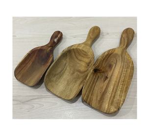 Cuchara de madera de Acacia de Vietnam, cuchara clásica de 16cm-30cm, resistente al calor, para servir en el hogar, restaurante, cocina, propósito decorativo - Product Image 1