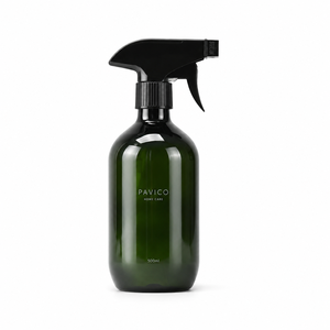 Wholesale Round PET 500ml Dark Green Trigger <b>Spray</b> <b>Bottle</b> for Home Care Cleaning Plant Mist Vietnam Factory - Product Image 1