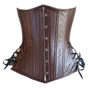 Corset amincissant pour femme, best-seller, nouveau design, cuir véritable de haute qualité, respirant et fabriqué au Pakistan. - Product Image 1