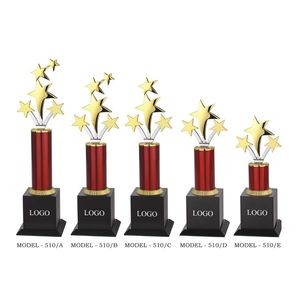 Premium Golden Brass Star Corporate Award For Exceptional Employee Performance Leadership Recognition And Milestone Celebrations - Product Image 2