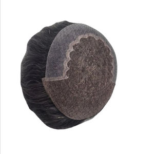 วิกผมผู้ชาย Taz Hair BD Indian Remy ทำจากผมแท้แบบลอนลึก  พร้อมเชือกผูกด้านหน้า-อาลีบาบา บังกลาเทศ - Product Image 3