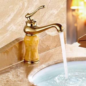 Design unico singola Maniglia Dorata Bacino di Acqua del <span class=keywords><strong>Miscelatore</strong></span> Del <span class=keywords><strong>Rubinetto</strong></span> - Product Image 1
