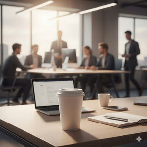 Vaso de Papel de Pared Simple Recubierto de PE de Grado Alimenticio Sostenible GREEN NEST para Bebidas Calientes, Contenedor de Bebidas para Llevar de Cafetería - Product Image 1