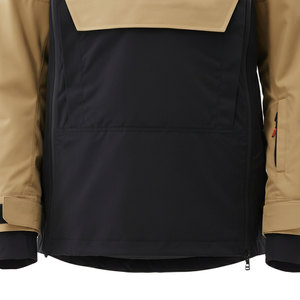 Veste de ski à design panneauté, combinaison de neige, manteau d'hiver isolé pour snowboard, imperméable, coupe-vent, thermique, vêtements de ski d'extérieur à capuche - Product Image 3