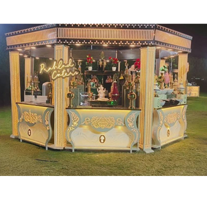 Mostrador buffet iluminado de lujo diseñado para eventos de catering al aire libre - Product Image 1
