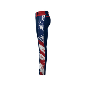 Wholesale Custom Adults Men's Baseball Softball Printed Pants <b>Plus</b> <b>Size</b> Breathable Anti-Bacterial <b>Mesh</b> Sportswear 100% Polyester - Product Image 2