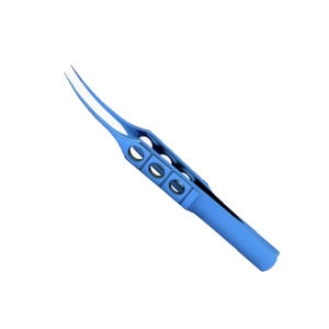 Pinzas de Alta Calidad para Cirugía Oftálmica, Recubiertas de Titanio Azul, de Acero Inoxidable, para Procedimientos Oftalmológicos - Product Image 1