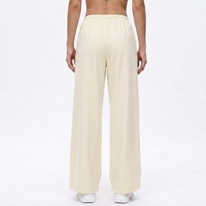 Women's High <b>Waist</b> Wide Leg <b>Palazzo</b> <b>Pants</b> Casual Loose Fit Straight Leg Lounge - Product Image 6