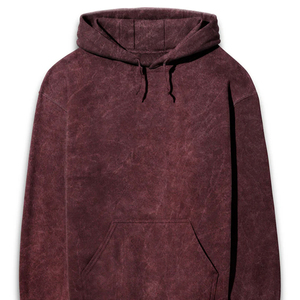 Sudaderas con Capucha de Forro Polar con Efecto Ácido para Hombre, Invierno 2026, Lisas, Personalizables, con Bolsillo, Corte Regular, Estilo Urbano, 100% Algodón, Diseño de Color Sólido - Product Image 5