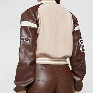 FITNESS CONCEPTS Chaqueta Letterman para Hombre, Cálida para Invierno, a Precio Razonable, con Cuello Alto Cómodo, Logotipo Frontal, Resistente al Viento y Transpirable - Product Image 4