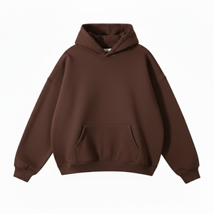 Sudadera con Capucha Multicolor para Hombre, Corte Regular, Tejido de Punto, con Bolsillo, Invierno, 100% Algodón, Forro Polar, Secado Rápido, Transpirable - Product Image 1
