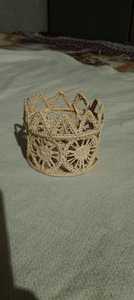 Paniers de rangement en raphia tressés à la main, en vrac, naturels, écologiques, organisateurs tissés, décoration bohème pour la maison, bacs à linge - Product Image 2