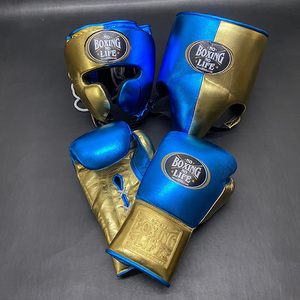 Nuevo Juego de Guantes de Boxeo Personalizados Rojo/Negro, Todos los Colores Disponibles, Sin Boxeo No Hay Vida, Precio de Fábrica al por Mayor - Product Image 4