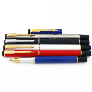 Stylo à encre gel métallique multicolore de haute qualité avec logo personnalisé - Product Image 3