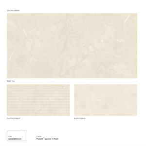 Azulejos de porcelana Suprem Punch Luster Porsh de formato grande 600X1200 para pisos y paredes en proyectos comerciales e interiores de lujo Plus - Product Image 1