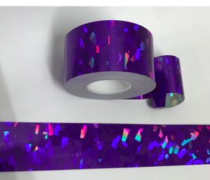 Cinta Adhesiva Holográfica al por Mayor, Vinilo Reflectante Arcoíris, para Decoración, Manualidades y Embalaje, Proveedor al por Mayor - Product Image 1