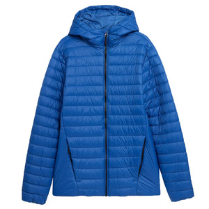 Men Hooded <b>Packable</b> <b>Jacket</b> Lightweight Quilted Puffer Insulated Winter Coat Outerwear Plus Size Bubble - Product Image 1