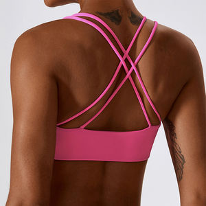 Nuevo Sujetador Deportivo de Alta Calidad con Espalda Cruzada, Logotipo Personalizado, para Yoga y Gimnasio, de Alto Impacto, para Mujer 2026 - Product Image 2