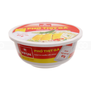 บะหมี่กึ่งสำเร็จรูปไก่ Vifon 60กรัมบรรจุในถุงส่งออกสำหรับมื้ออาหารอย่างรวดเร็ว - Product Image 4