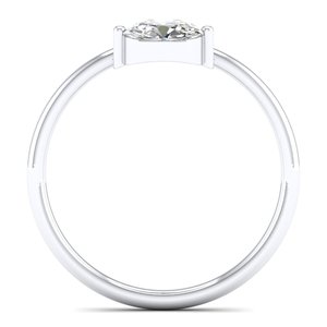 Anillos de Compromiso de Plata de Ley 925 con Moissanita VVS, Precio de Fábrica REYES, Regalos de Aniversario de Oro de 14K Originales, Joyería - Product Image 4