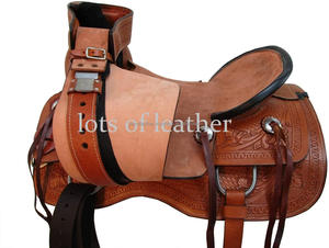 Precio bajo, deportes ecuestres al aire libre, tachuelas para caballos, espectáculo inglés, goleta cambiable, sillín sintético, Color negro - Product Image 6