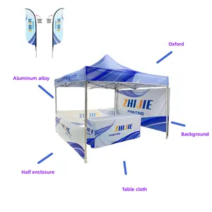 Новинка, 10 х10 футов, рекламная палатка для всплывающих выставок, легкая гоночная палатка для показа на открытом воздухе