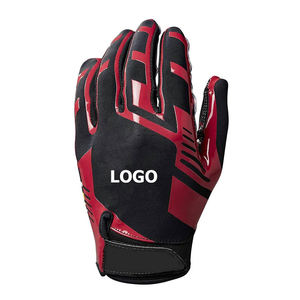 Guantes de Fútbol Americano de Alta Calidad, Diseño Superadherente, Cuero Transpirable, Neopreno, Impresión de Logotipo Personalizado, Mejor Agarre, Precio al por Mayor - Product Image 2