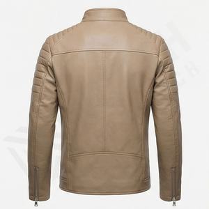 Veste de moto pour homme en cuir de haute qualité à séchage rapide, couleur personnalisée, imperméable, respirante, équipement de protection, meilleur achat - Product Image 2