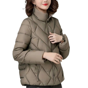 Abrigo Cálido de Otoño e Invierno para Mujer, Lavable a Máquina, Impermeable, Suave, Antipilling, Holgado, Cómodo, Versátil, para el Hogar y el Trabajo - Product Image 1