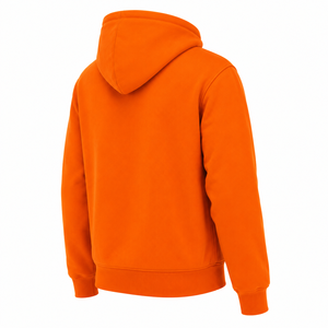 Custom Logo Mens Zip Hoodie Heavy Weight Fleece Full Zipper Hooded Sweatshirt Split Kangaroo Pocket Casual Blank Men Zip Hoodie - Product Image 4