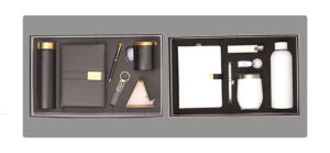 Juego de Regalo de Cuero PU de Lujo con Grabado Personalizado, Estilo Ejecutivo, Cuaderno Premium, Color Personalizado - Product Image 5