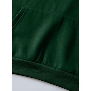 เสื้อฮู้ดดี้ผ้าฝ้ายขายส่ง สกรีนโลโก้ได้ ทรงหลวม สไตล์ลำลอง สำหรับผู้ชาย - Product Image 4
