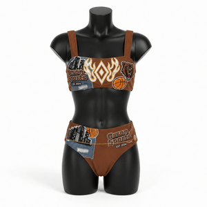 Conjunto Deportivo para Mujer de 2 Piezas, Bra Deportivo y Pantalones Cortos, Ropa de Verano para Fitness, Logotipo Personalizado, OEM, Proveedor Mayorista - Product Image 5