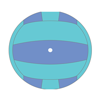 Ballon de dodgeball personnalisé avec logo imprimé |   Mousse légère et souple |   Équipement sportif personnalisé pour les enfants et les équipes de club