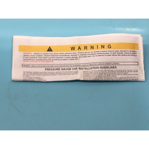 Manomètre Grainger 106481, remplissage à sec, 174056 - Équipements et pièces semi-conductrices de renommée mondiale chez Grainger - Product Image 3