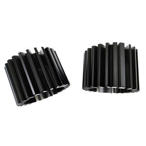 Disipador de Calor de Aluminio Personalizado para Amplificador de Alta Potencia, Radiador de Enfriamiento Extruido Anodizado, Solución de Gestión Térmica OEM ODM - Product Image 4